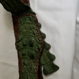 Leather Rose Crocodile Belt